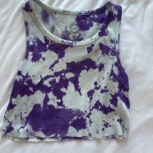 tie dye tank top